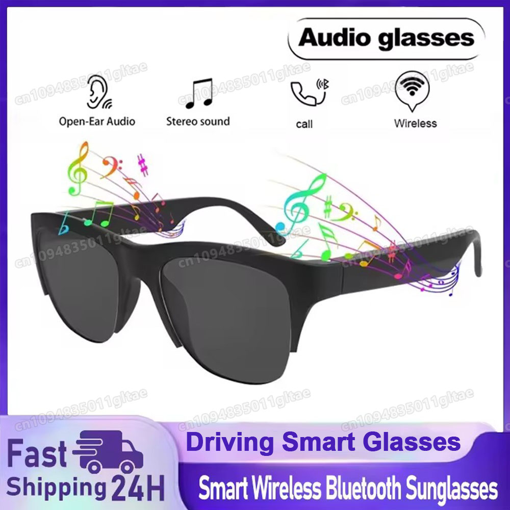 Esports Gaming Headset - Smart Bluetooth V5.3 Sunglasses Glasses Call