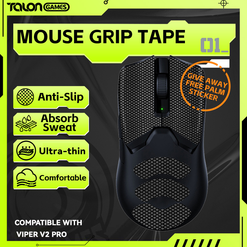 Esports Gaming Mouse - TALONGAMES Mouse Grip Tape For Razer