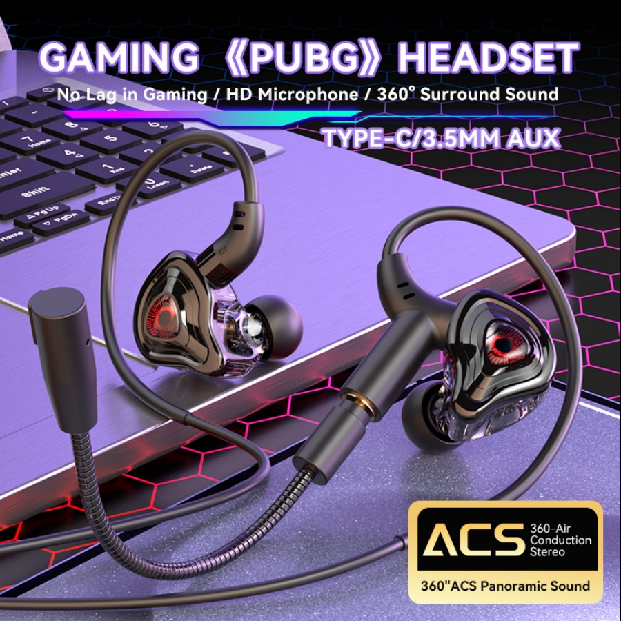Esports Gaming Headset 360° Su - Esports Gaming Headset ulasan dan harga