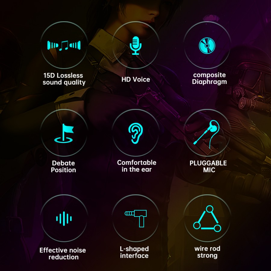 Esports Gaming Headset 360° Su - Esports Gaming Headset ulasan dan harga