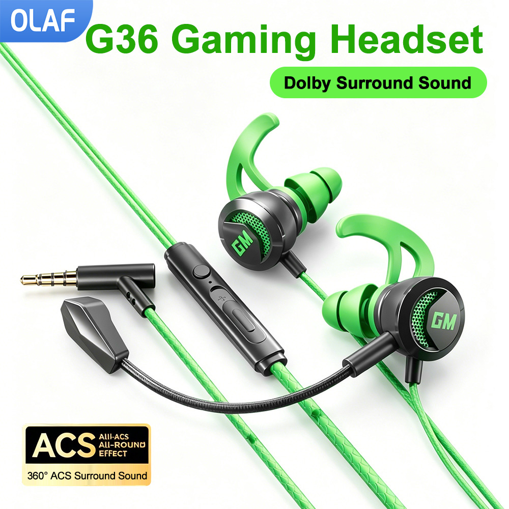 Type-C/3.5mm Wired Headphones  - Esports Gaming Headset ulasan dan harga