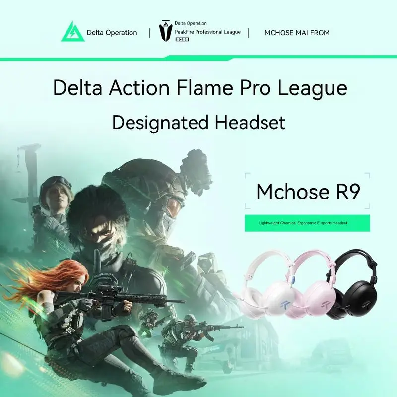 MCHOSE R9 E-sports Wireless Li - Esports Gaming Headset ulasan dan harga