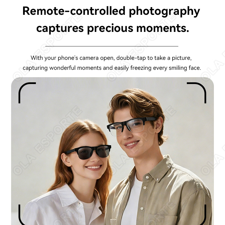 NEW Smart Glasses V5.3 Bluetoo - Esports Gaming Headset ulasan dan harga