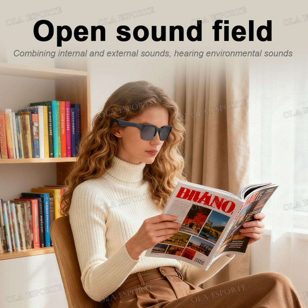 Smart Bluetooth V5.3 Sunglasse - Esports Gaming Headset ulasan dan harga