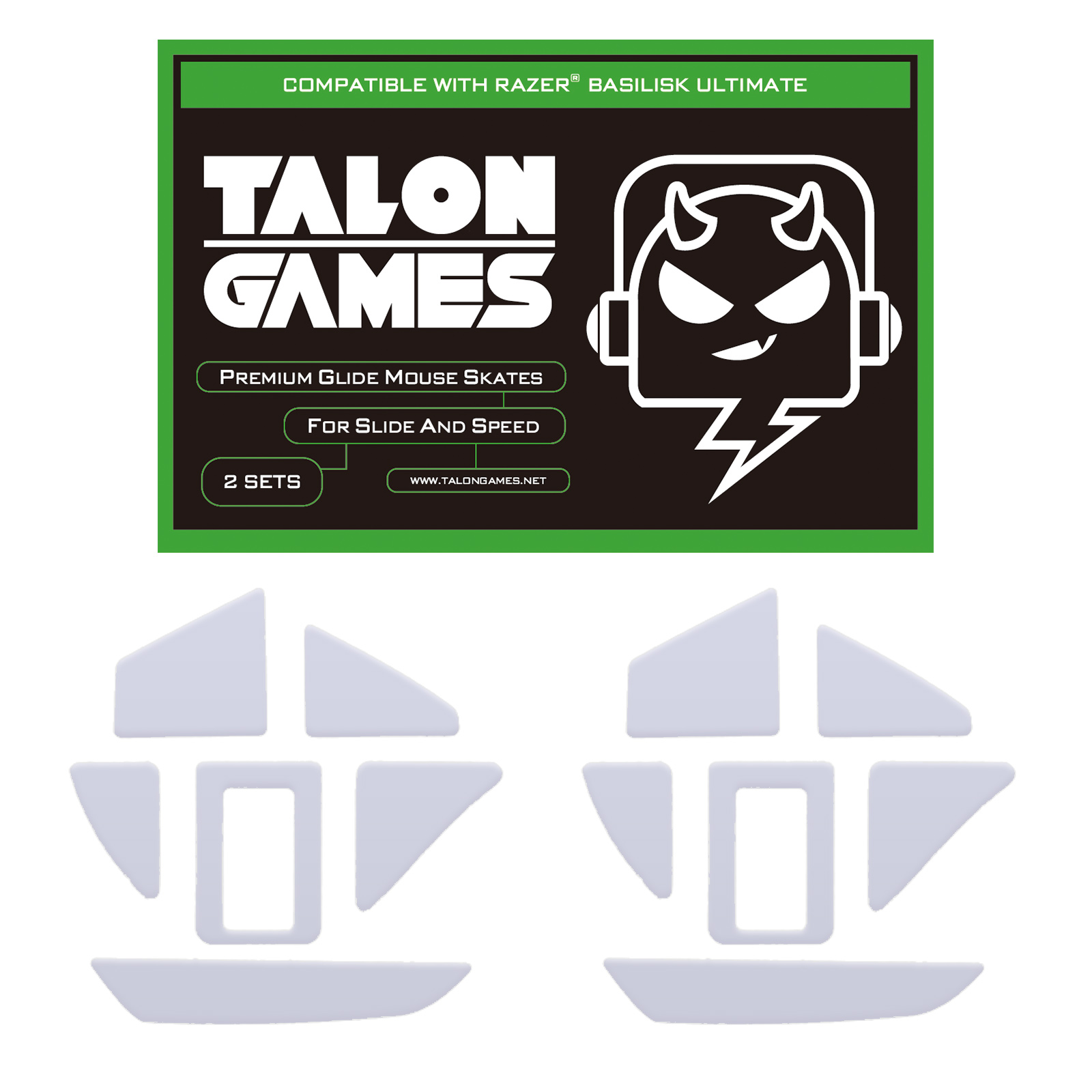2 Sets TALONGAMES Mouse Feet L - Esports Gaming Mouse ulasan dan harga