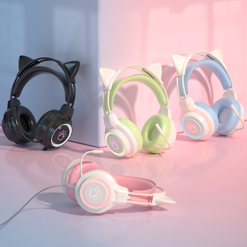 LGOODVIN SY-G35 Cat Ear Wired  - Esports Gaming Headset ulasan dan harga
