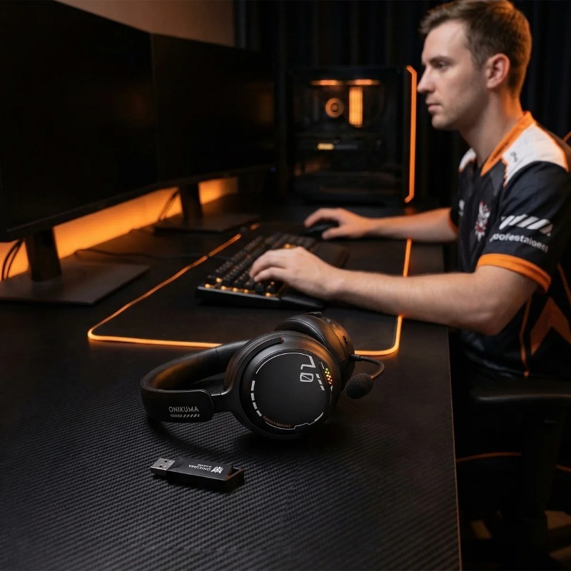 ONIKUMA GT886 Gaming Headset T - Esports Gaming Headset ulasan dan harga