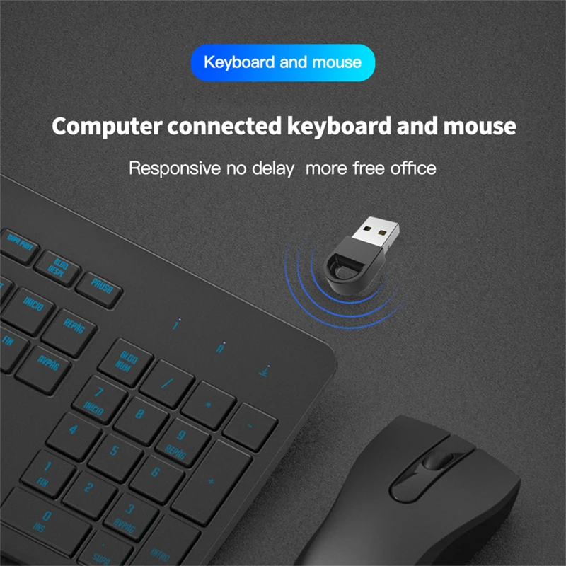 USB Bluetooth 5.1 Adapter USB  - Esports Wireless Gaming Mouse ulasan dan harga