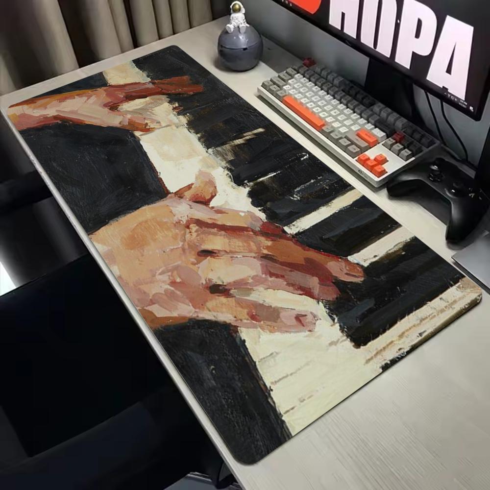 Piano Hands Mouse Pad Multi-Si - Esports Gaming Stocks ulasan dan harga