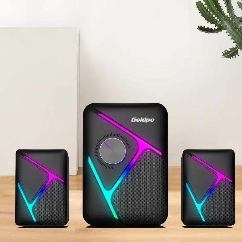 Computer Audio 2.1 Subwoofer E - Gaming X Esports ulasan dan harga