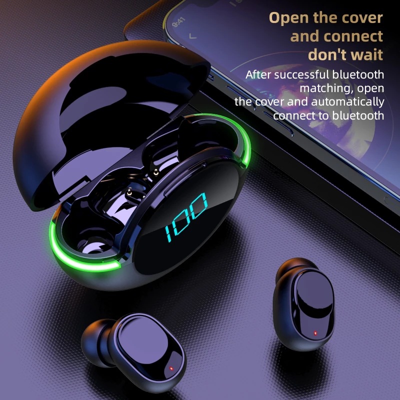 #Y80 New Bluetooth Earphones T - Esports Gaming Headset ulasan dan harga