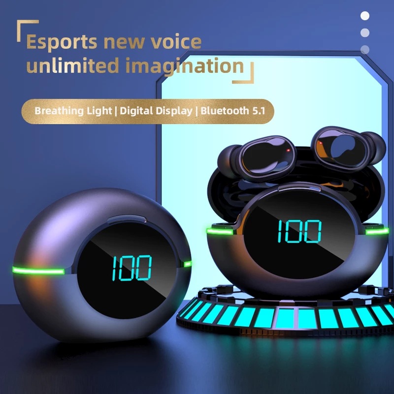 #Y80 New Bluetooth Earphones T - Esports Gaming Headset ulasan dan harga